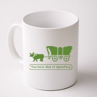 Oregon Trail T Shirt You Have Died Of Dysentery 8Bit Video Game 1865 Mug