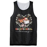 Occupational Therapy Therapist Ot Ota Christmas Mesh Reversible Basketball Jersey Tank