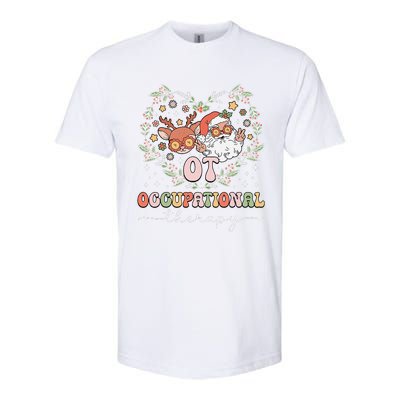 Occupational Therapy Therapist Ot Ota Christmas Softstyle CVC T-Shirt