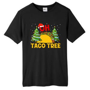 Oh Taco Tree Christmas Cute Xmas Mexican Food Tacos Lover  Tall Fusion ChromaSoft Performance T-Shirt