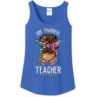 One Thankful Teacher Hispanic Heritage Month Countries Ladies Essential Tank