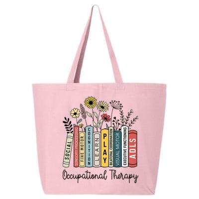 Occupational Therapy Wildflower Book Ot Therapist Assistant 25L Jumbo Tote