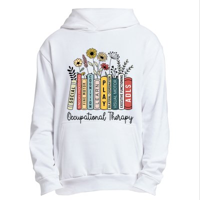 Occupational Therapy Wildflower Book Ot Therapist Assistant Urban Pullover Hoodie