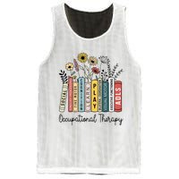 Occupational Therapy Wildflower Book Ot Therapist Assistant Mesh Reversible Basketball Jersey Tank