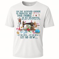 Oh The Weather Outside Is Frightful But This Fabric Sewing Cooling Performance Crew T-Shirt