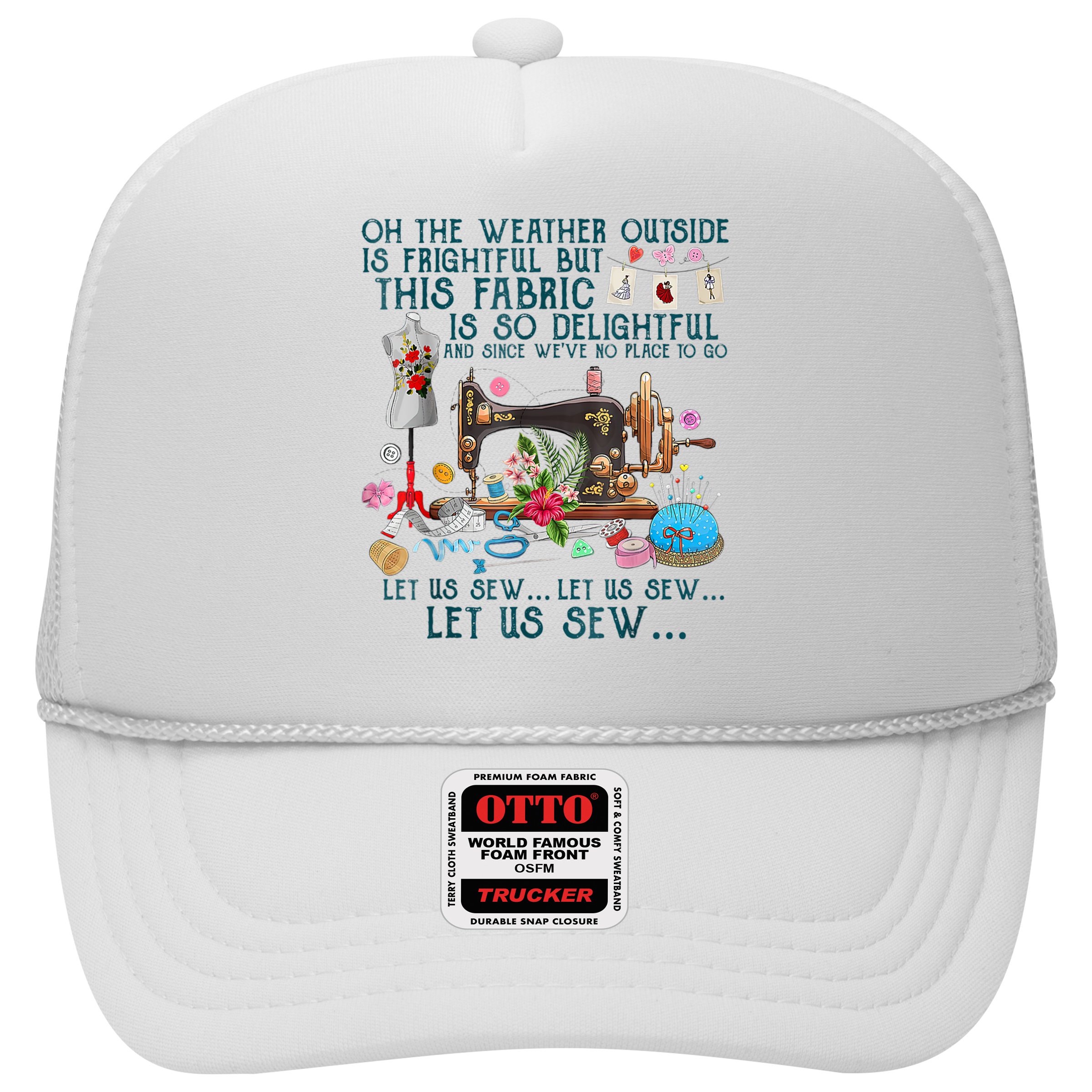 Oh The Weather Outside Is Frightful But This Fabric Sewing Hat