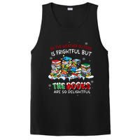 Oh The Weather Outside The Books Are So Delightful Christmas Lights PosiCharge Competitor Tank