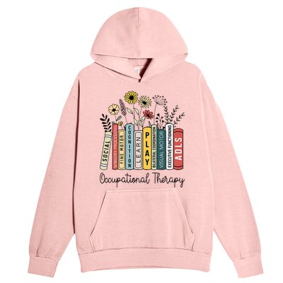 Occupational Therapy Wildflower Book Ot Therapist Assistant Urban Pullover Hoodie