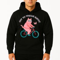 Off To Wreak Havoc Funny Cat Hoodie