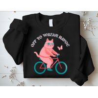 Off To Wreak Havoc Funny Cat Sweatshirt