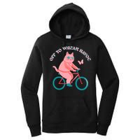Off To Wreak Havoc Funny Cat Women's Pullover Hoodie
