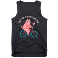 Off To Wreak Havoc Funny Cat Tank Top