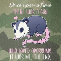 Once There Was A Who Loved Opossums Legacy Tie Dye Trucker Hat