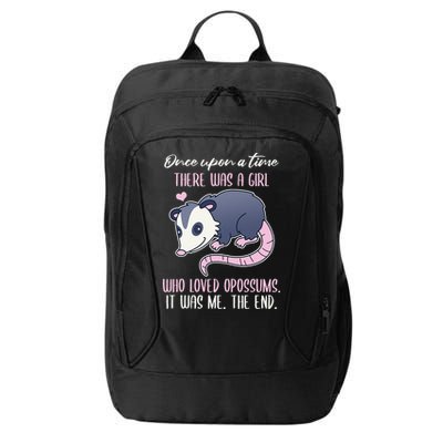 Once There Was A Who Loved Opossums City Backpack