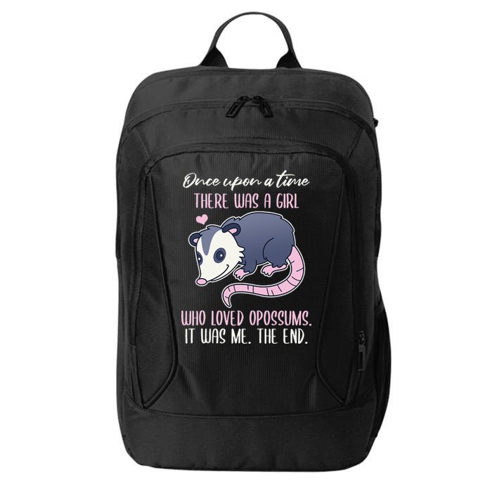 Once There Was A Who Loved Opossums City Backpack