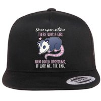 Once There Was A Who Loved Opossums Flatbill Hat