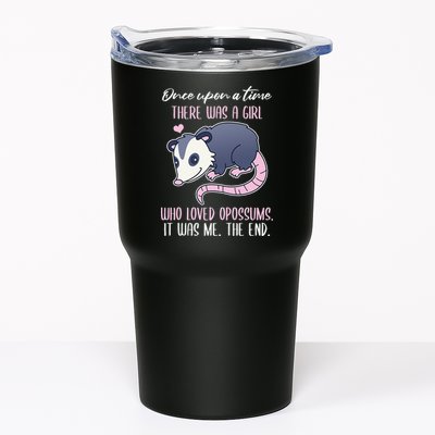Once There Was A Who Loved Opossums Tumbler