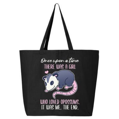 Once There Was A Who Loved Opossums 25L Jumbo Tote
