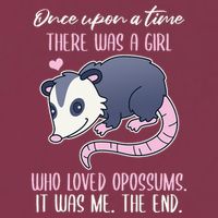 Once There Was A Who Loved Opossums 16oz Travel Tumbler