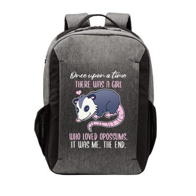 Once There Was A Who Loved Opossums Vector Backpack