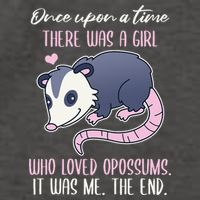Once There Was A Who Loved Opossums Vector Backpack