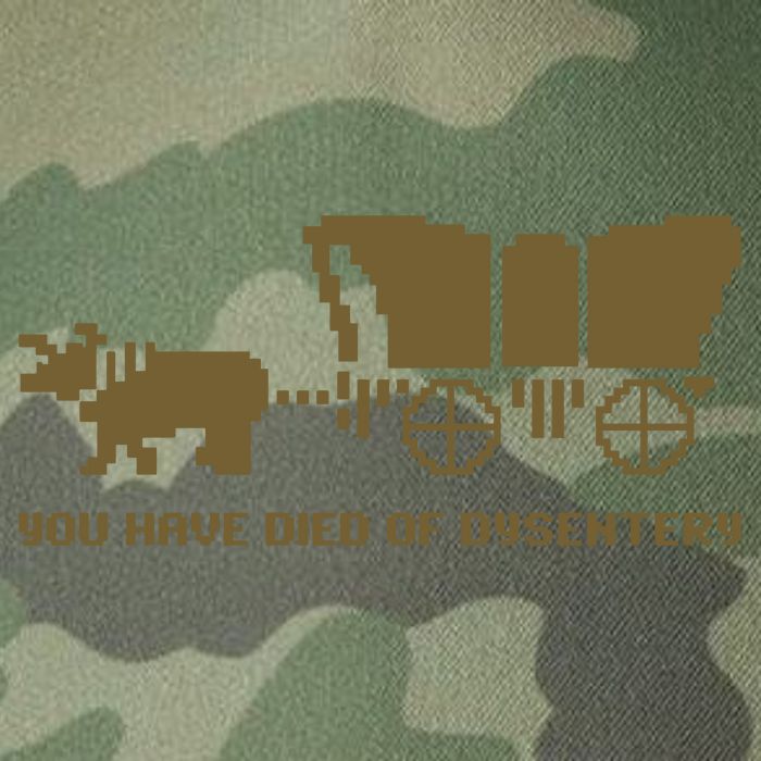 Oregon Trail You Have Died Of Dysentery Legacy Tie Dye Trucker Hat