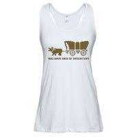 Oregon Trail You Have Died Of Dysentery Ladies Essential Flowy Tank