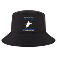 Once Upon A Time There Was A Boy Who Loved Bull Riding Cool Comfort Performance Bucket Hat