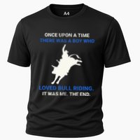 Once Upon A Time There Was A Boy Who Loved Bull Riding Performance Shirt
