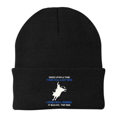 Once Upon A Time There Was A Boy Who Loved Bull Riding Beanie