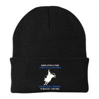 Once Upon A Time There Was A Boy Who Loved Bull Riding Beanie