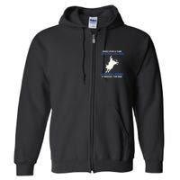 Once Upon A Time There Was A Boy Who Loved Bull Riding Full Zip Hoodie