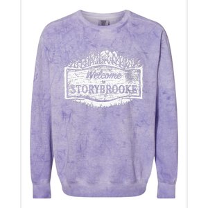 Once Upon A Time Welcome To Storybrooke Colorblast Crewneck Sweatshirt