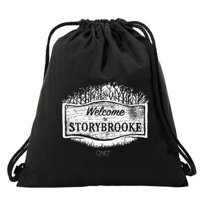 Once Upon A Time Welcome To Storybrooke Drawstring Bag