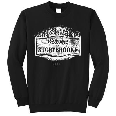 Once Upon A Time Welcome To Storybrooke Tall Sweatshirt