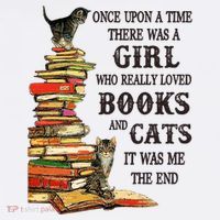 Once Upon A Time A Girl Really Loved Books And Cats Adult Drive Performance Visor