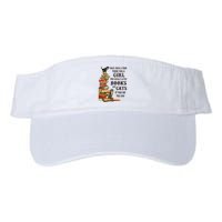 Once Upon A Time A Girl Really Loved Books And Cats Visor