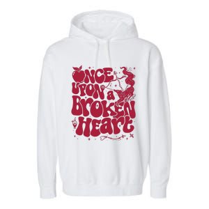 Once Upon A Broken Heart Garment-Dyed Fleece Hoodie