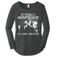 Officially Unburdened By What Has Been Trump Victory Women's Perfect Tri Tunic Long Sleeve Shirt