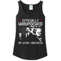 Officially Unburdened By What Has Been Trump Victory Ladies Essential Tank