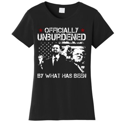 Officially Unburdened By What Has Been Trump Victory Women's T-Shirt