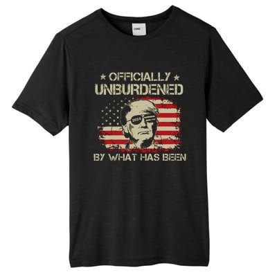 Officially Unburdened By What Has Been Trump Victory Tall Fusion ChromaSoft Performance T-Shirt