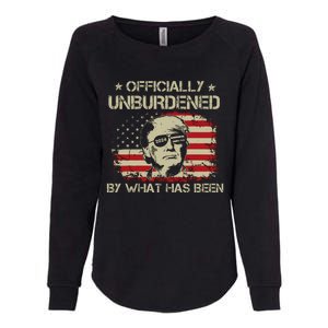 Officially Unburdened By What Has Been Trump Victory Womens California Wash Sweatshirt