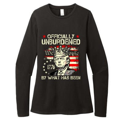 Officially Unburdened By What Has Been Trump Victory Womens CVC Long Sleeve Shirt