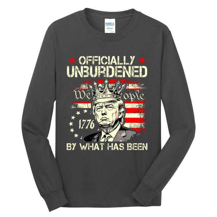 Officially Unburdened By What Has Been Trump Victory Tall Long Sleeve T-Shirt