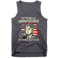 Officially Unburdened By What Has Been Trump Victory Tank Top