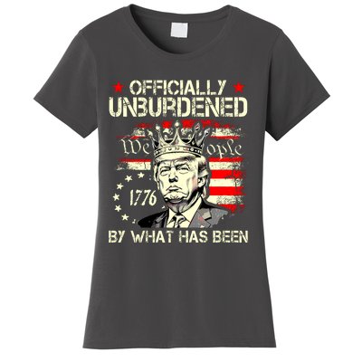 Officially Unburdened By What Has Been Trump Victory Women's T-Shirt