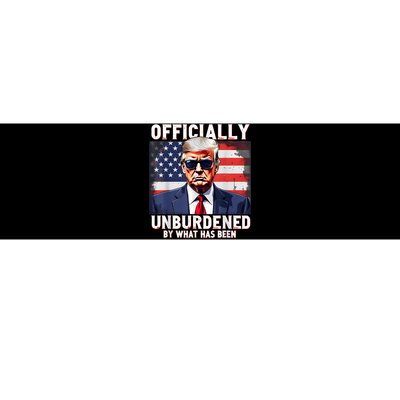 Officially Unburdened By What Has Been Trump Victory Bumper Sticker