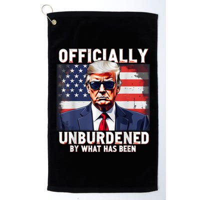 Officially Unburdened By What Has Been Trump Victory Platinum Collection Golf Towel