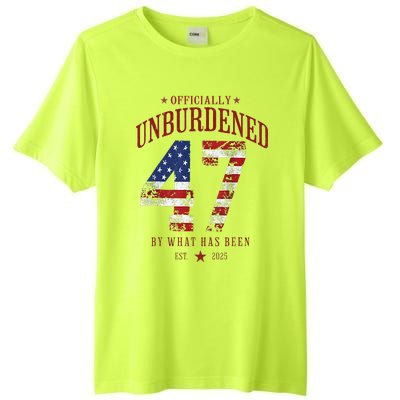 Officially Unburdened By What Has Been Trump Victory Tall Fusion ChromaSoft Performance T-Shirt